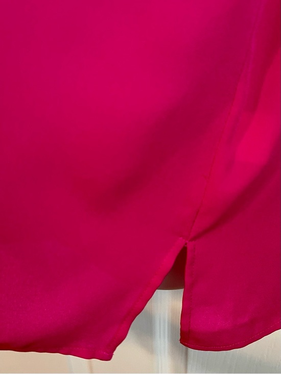 CHAUS Women's Flutter Sleeve V-Neck Blouse - Green and Sleeveless Blouse Pink XL - Picture 7 of 15